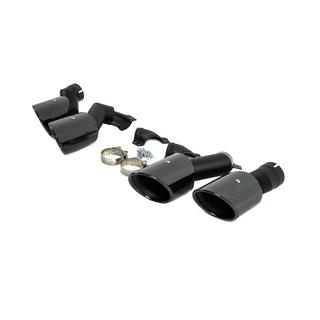 Uitlaattips V2 Black in X6M F96-stijl foto 3