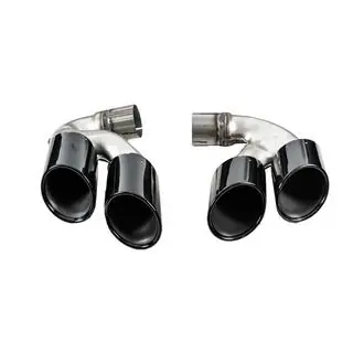 V3 Black uitlaattips in X6M F96-stijl foto 1