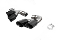 BMW X6 G06 2019–2027 Uitlaateindstukken V1 Black in X6M F96-stijl foto 3