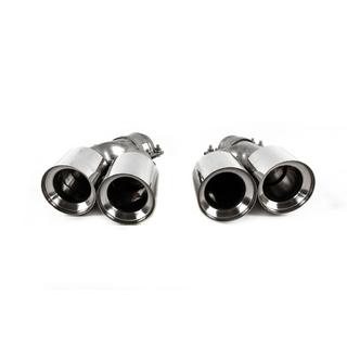 Uitlaateindstukken M6 Silver (2 stuks) foto 2