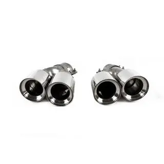 Uitlaateindstukken M6 Silver (2 stuks) foto 2