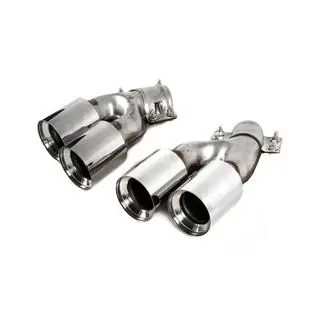 Uitlaateindstukken M6 Silver (2 stuks) foto 1