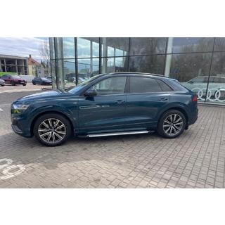 Side steps Allmond Grey (set van 2, aluminium) Audi Q8 2018– foto 1