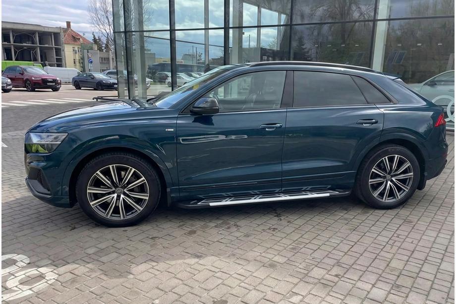 Audi Q8 2018– Sunrise side steps (set van 2, aluminium) Image