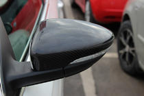 Volkswagen Jetta 2011–2018 Spiegelkappen (2 stuks, echt carbon) foto 9