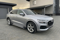 Audi Q8 2018– Rainbow zijtreden (set van 2, aluminium) foto 1