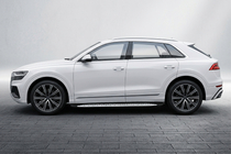 Audi Q8 2018– Side steps Shining V1 (2 st., aluminium) foto 1