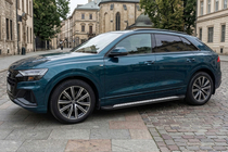 Audi Q8 2018– Zijtreden Vision New Black (2 stuks, aluminium) foto 1