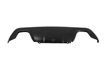 BMW 5 Serie E60/E61 2003–2010 Achterbumperdiffuser voor dubbel uitlaat links/rechts (voor E60 M-Sport) foto 1