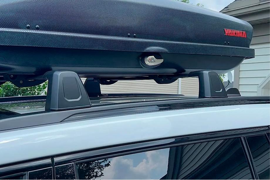 Jeep Grand Cherokee WL 2021– Dakdragers (dwarsbalken) voor geïntegreerde dakrails OEM (2 stuks) Zwart Foto 6