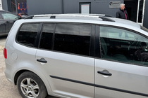 Volkswagen Touran 2010–2015 Chroom dakrails foto 2