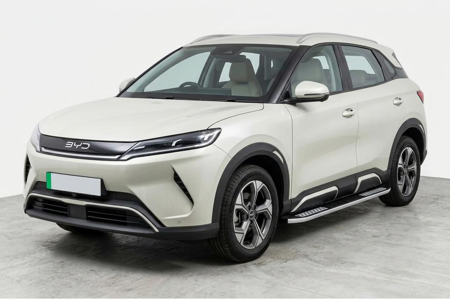 BYD Atto 2/Yuan Up 2024– Side steps Tayga V2 (2 stuks, aluminium) Image