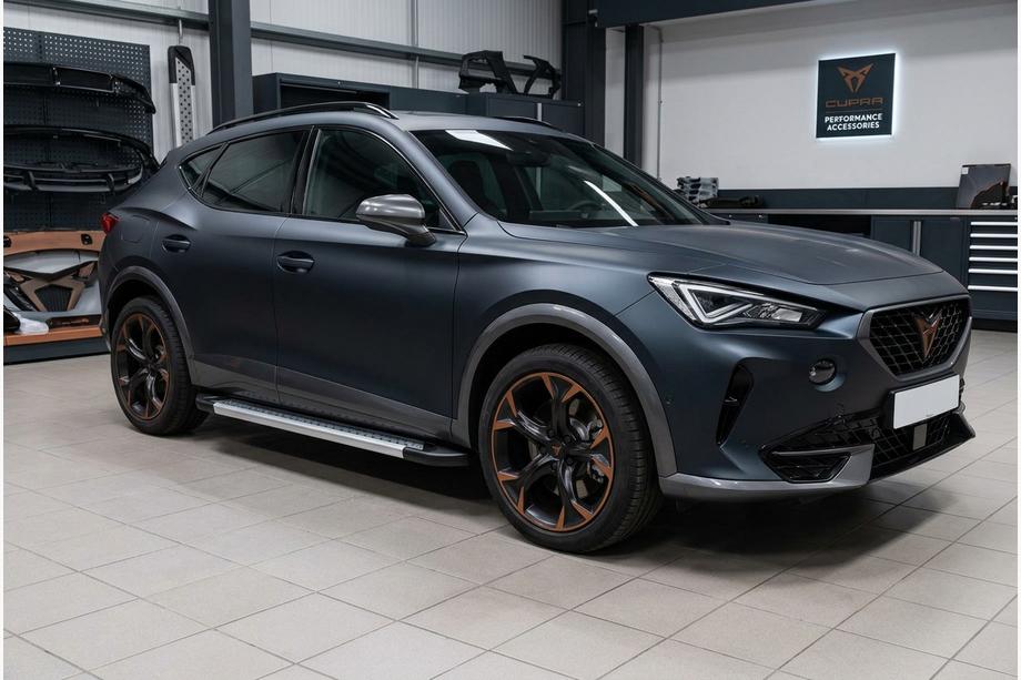 Cupra Formentor 2020– Zijdrempels Vision New Grey (set van 2, aluminium) Foto 1