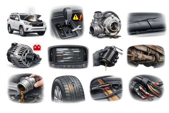 Toyota Prado 250: Top 10 problemen volgens gebruikersreviews