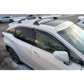 Dakdragers (dwarsbalken) voor geïntegreerde dakrails OEM (2 stuks) Lexus RX 2016–2022 foto 1