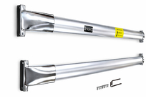 Lexus LX570/450d 2008–2022 Dakdragers (dwarsbalken) voor geïntegreerde dakrails OEM (2 stuks) Chroom foto 5