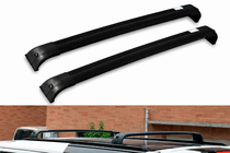 Land Rover Discovery III 2004–2009 Dakdragers (dwarsbalken) voor geïntegreerde dakrails OEM (2 stuks) Grijs foto 6