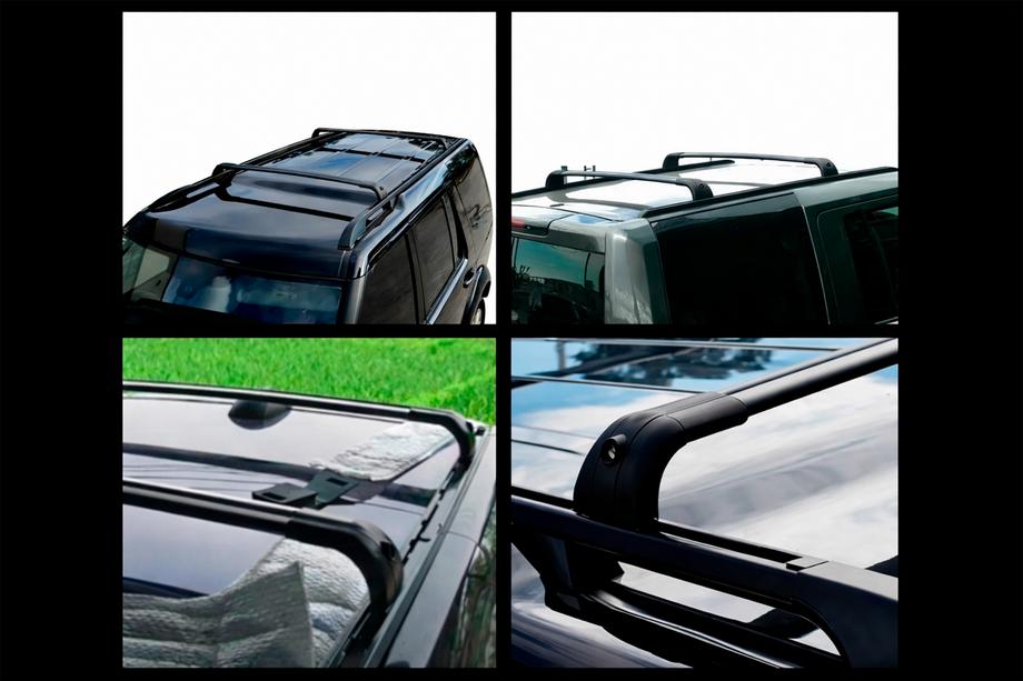 Land Rover Discovery IV 2009–2017 Dakdragers (dwarsbalken) voor geïntegreerde dakrails OEM (2 stuks) Foto 4