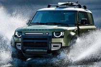 Land Rover Defender 2019– Dakdragers (dwarsbalken) voor geïntegreerde dakrails OEM (2 stuks) foto 1