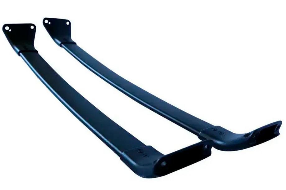 Mazda CX-5 2017–2025 Dakdragers (dwarsbalken) voor geïntegreerde dakrails HARMS (2 stuks) Zwart Foto 4