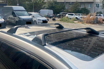 Nissan X-trail T33/Rogue 2022– Dakdragers (dwarsbalken) voor geïntegreerde dakrails OEM (2 stuks) Zwart foto 17