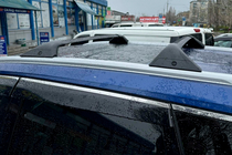 Nissan X-trail T33/Rogue 2022– Dakdragers (dwarsbalken) voor geïntegreerde dakrails OEM (2 stuks) Zwart foto 9