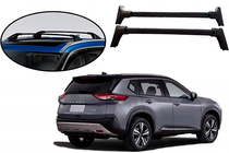 Nissan X-trail T33/Rogue 2022– Dakdragers (dwarsbalken) voor geïntegreerde dakrails OEM (2 stuks) Zwart foto 11
