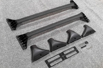 Nissan X-trail T33/Rogue 2022– Dakdragers (dwarsbalken) voor geïntegreerde dakrails OEM (2 stuks) Zwart foto 14