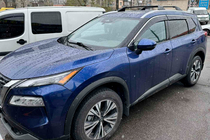 Nissan X-trail T33/Rogue 2022– Dakdragers (dwarsbalken) voor geïntegreerde dakrails OEM (2 stuks) Zwart foto 7