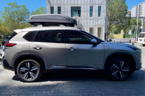 Nissan X-trail T33/Rogue 2022– Dakdragers (dwarsbalken) voor geïntegreerde dakrails OEM (2 stuks) Zwart foto 5