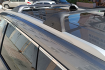 Nissan X-trail T33/Rogue 2022– Dakdragers (dwarsbalken) voor geïntegreerde dakrails OEM (2 stuks) Zwart foto 24