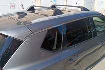Nissan X-trail T33/Rogue 2022– Dakdragers (dwarsbalken) voor geïntegreerde dakrails OEM (2 stuks) Zwart foto 29