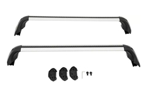 Toyota Corolla 2019– Dakdragers (dwarsbalken) voor geïntegreerde dakrails OEM (HB, 2 stuks) Zwart foto 3