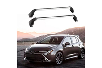 Toyota Corolla 2019– Dakdragers (dwarsbalken) voor geïntegreerde dakrails OEM (HB, 2 stuks) Zwart foto 1
