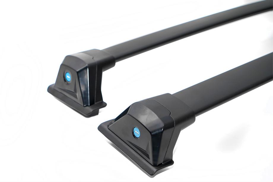 Toyota Yaris/Yaris Cross (XP210) 2020– Dakdragers (dwarsbalken) voor geïntegreerde dakrails OEM (2 stuks) Zwart Foto 6