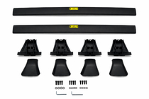 Lexus TX 2023– Dakdragers (dwarsbalken) voor geïntegreerde dakrails OEM (2 stuks) Zwart foto 3