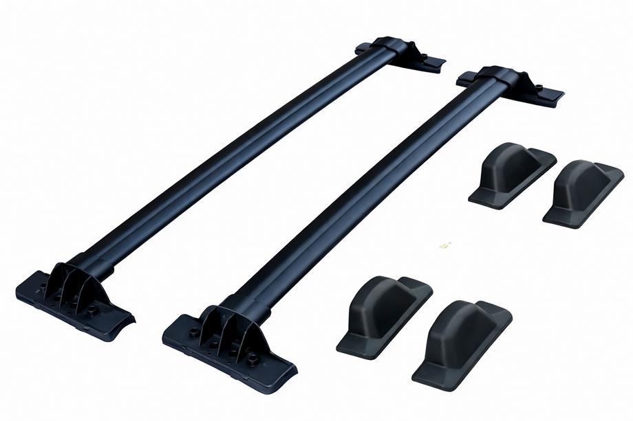 Honda CR-V 2007–2011 OEM dakdragers (dwarsbalken) voor originele bevestigingspunten, afsluitbaar (2 stuks) Foto 4