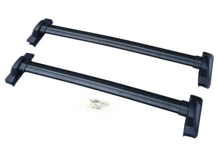 Honda CR-V 2007–2011 OEM dakdragers (dwarsbalken) voor originele bevestigingspunten, afsluitbaar (2 stuks) Foto 5
