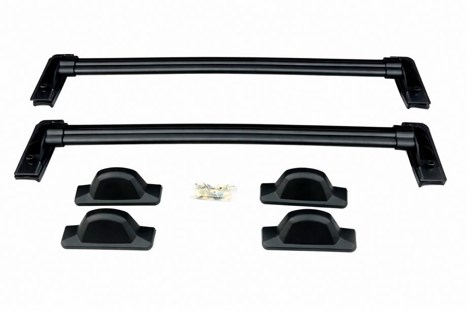 Honda CR-V 2007–2011 OEM dakdragers (dwarsbalken) voor originele bevestigingspunten, afsluitbaar (2 stuks) Foto 6