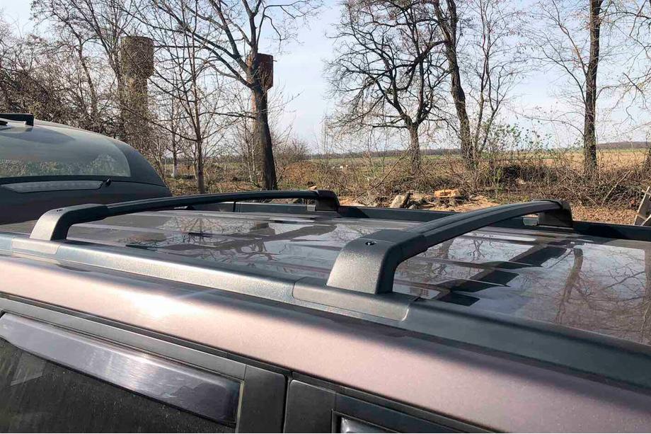 Nissan X-trail T31 2007–2014 OEM dakdragers (dwarsbalken) voor originele bevestigingspunten, afsluitbaar (2 stuks) Image