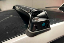 Tesla Model 3 2017– OEM dakdragers (dwarsbalken) voor originele bevestigingspunten, afsluitbaar (2 stuks) foto 8