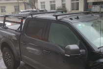 Ford F-150 2014–2021 Dwarsdragers voor glad dak OEM (2 st.) foto 7