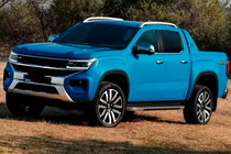 Volkswagen Amarok 2022– OEM dakrails grijs (ABS-kunststof, montage met lijm) foto 2