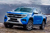 Volkswagen Amarok 2022– OEM dakrails grijs (ABS-kunststof, montage met lijm) foto 3