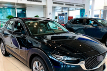 Mazda CX-30 2019– Geïntegreerde dakrails OEM (2 stuks) Zwart foto 3