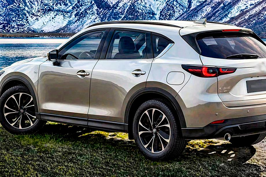 Mazda CX-5 2017–2025 Geïntegreerde dakrails OEM (2 stuks) Foto 9