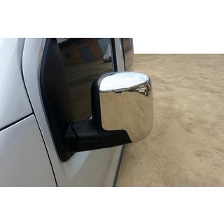 Spiegelkappen bovenzijde (2 stuks, RVS) Fiat Fiorino/Qubo 2008–2024 foto 1