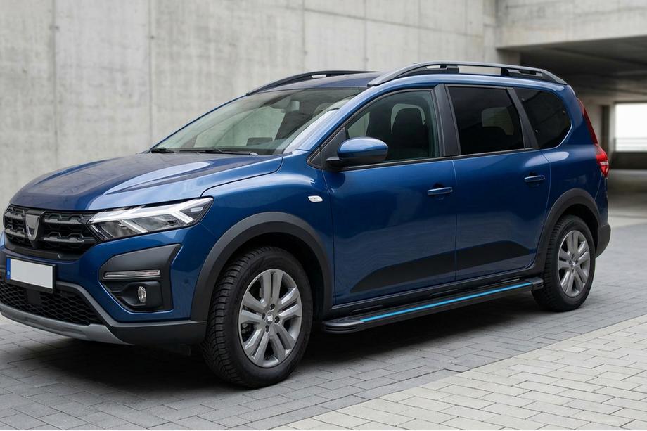 Dacia Jogger 2022– Maya Blue zijtreden (2 stuks, aluminium) Image