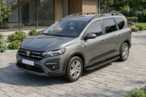 Dacia Jogger 2022– Bosphorus Black side steps (2 st., aluminium) foto 1