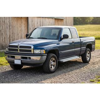 Side steps Maya V2 (st., aluminium) Dodge RAM (BR/BE) 1994–2002 foto 1